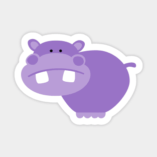 Hippo Sticker